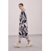 Knitted dress "Mirage" gray